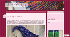 Desktop Screenshot of bonnyknits.com